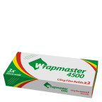 Wrapmaster 4500, Film Transparente Profesional, 45 Cm, Con mandril Grueso