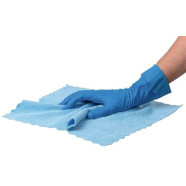 Microtuff Easy, Bayeta de Microfibras Azul Semidesechable - 30X30 Cm.