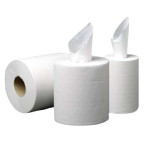 Celea 515, Papel Secamanos en Bobina Blanca, Tipo Mecha, 2 Capas, 300 Servicios