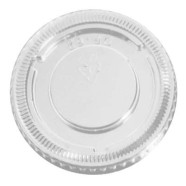 Tapa de Polipropileno Transparente para Salsero de 60 ml.