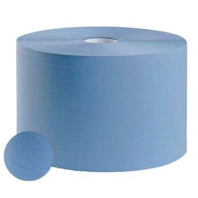 Rollos de papel industrial azul ecológico 6 unidades