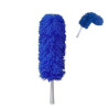 Plumero Microfibra Flexible Azul