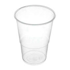 Vaso de Polipropileno Transparente, Capacidad de 220 Ml