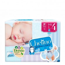 Chelino, Pañales Elásticos Dermoprotectores para Bebé, Tallas: 2/3/4/5/6.