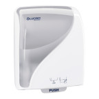 Identity Touch Free Contact, Dispensador Blanco de Toallas, con Visor, Hoja por Hoja