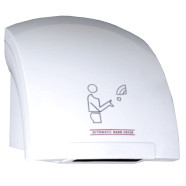 Secamanos Automático Lytec de Plástico ABS Blanco - Potencia de 1.800 W