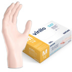 Guantes de Vinilo Sin Polvo Transparentes - 4.5 Gr.