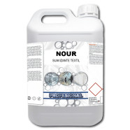 Nour Eccodet, Suavizante Textil Industrial Perfumado, Elimina la Electricidad Estática y Facilita el Planchado