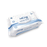 Toallita Húmeda Infantil Soft&Care, Con Aloe Vera, Aptas para Pieles Sensibles