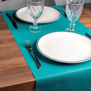Mantel Rollo Turquesa Newtex 0.40X48 M. Para Camino de Mesa
