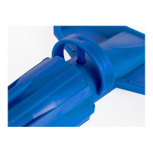 Amapola, Pinza Azul para Mopa Industrial con Enganche Universal de 15 Cm
