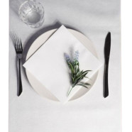 Servilleta Airlaid Blanca de 40x40 Cm, 55 Gr.