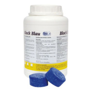 Block Blau, Tratamiento para Urinarios Masculinos de Pared y WC, en Pastillas Hidrosolubles - 1Kg.