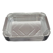 Envase Aluminio 6 Canelones, Capacidad de 640 ml.