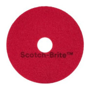 Disco Fibra Rojo. Scotch-Brite. Abrillanta y Limpia