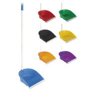 Recogedor Con Palo, Rosca Y Filo Goma Neo. Diferentes Colores
