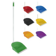Recogedor Con Palo, Rosca Y Filo Goma Neo. Diferentes Colores