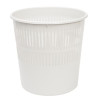 Papelera Rejilla Plástico Blanca 16 L. Papelera Rejilla Plástico Blanca 16 L.