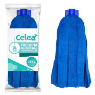 Fregona Tiras Microfibra Azul 165 Gr.