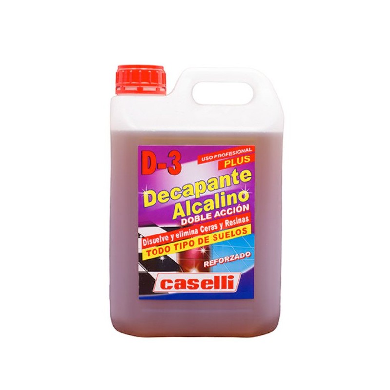 D3, Decapante Alcalino Reforzado. 5 L.