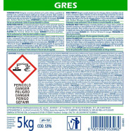 Gres,Detergente Suelos Gres Y Ceramica. 5 L.