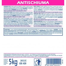 Antischiuma, Reductor Espuma Conc. 5 L.