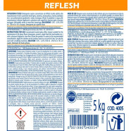 Reflesh, Detergente Neutro Suelo Brillante. 5 L.