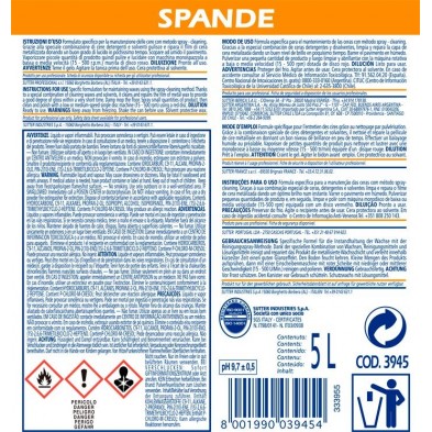 Spande, Mantenedor De Cera Sistema Spray. 5 L.