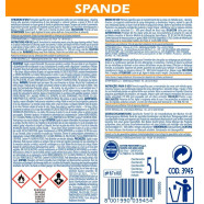 Spande, Mantenedor De Cera con Método Spray, Efecto Brillante, Aroma a Almendras