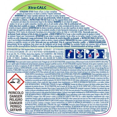 Xtra-Calc, Detergente Desincrustante Ácido. 500 Ml.