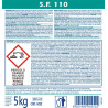 Sf 110, Detergente Desengrasante. 5 L.