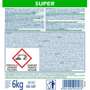 Super, Detergente Lavavajillas, Aguas Blandas. 6 Y 24 L.