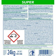 Super, Detergente Lavavajillas, Aguas Blandas. 6 Y 24 L.