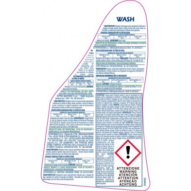 Wash, Detergente Neutro Lavavajillas Manual 1 L.