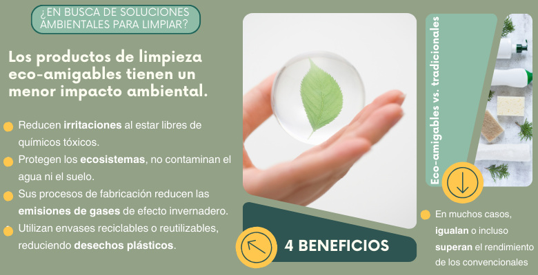 Infografía sobre beneficios para la salud y el medio ambiente